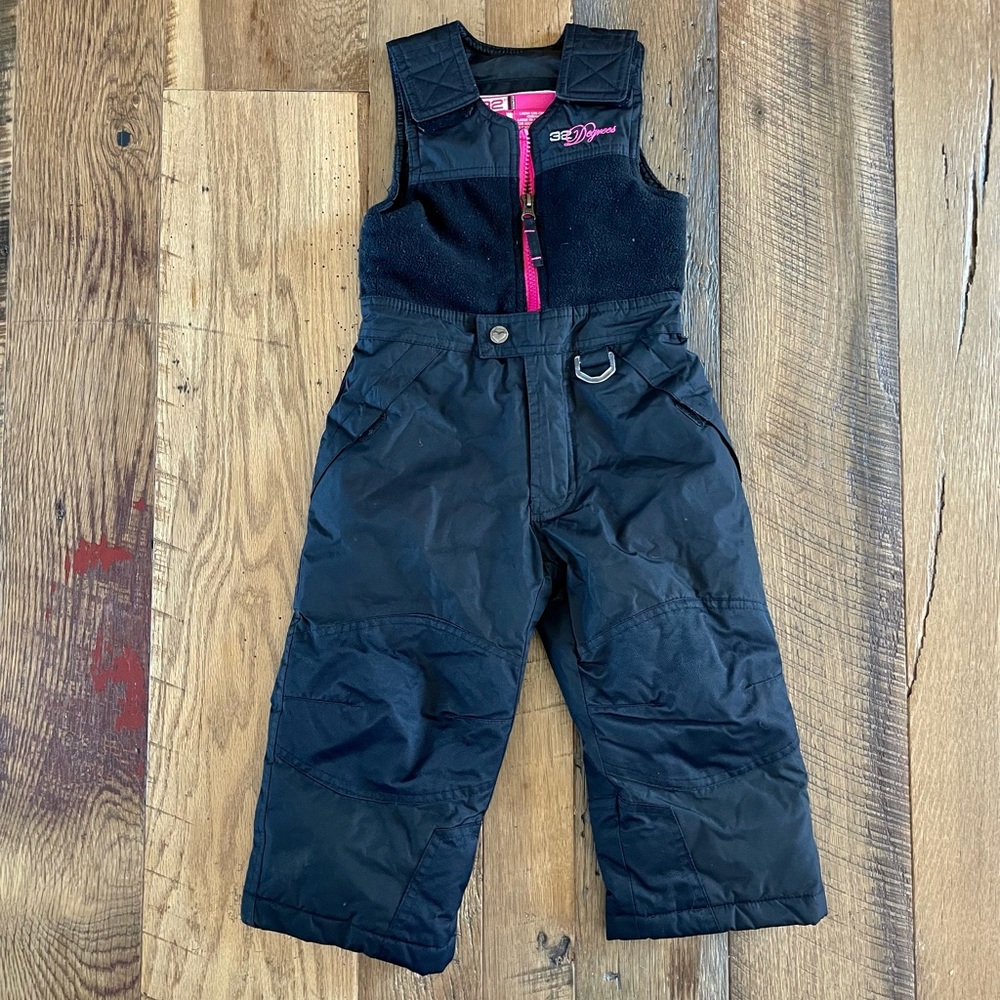 Weatherproof snowboard ski snow bibs girl 6